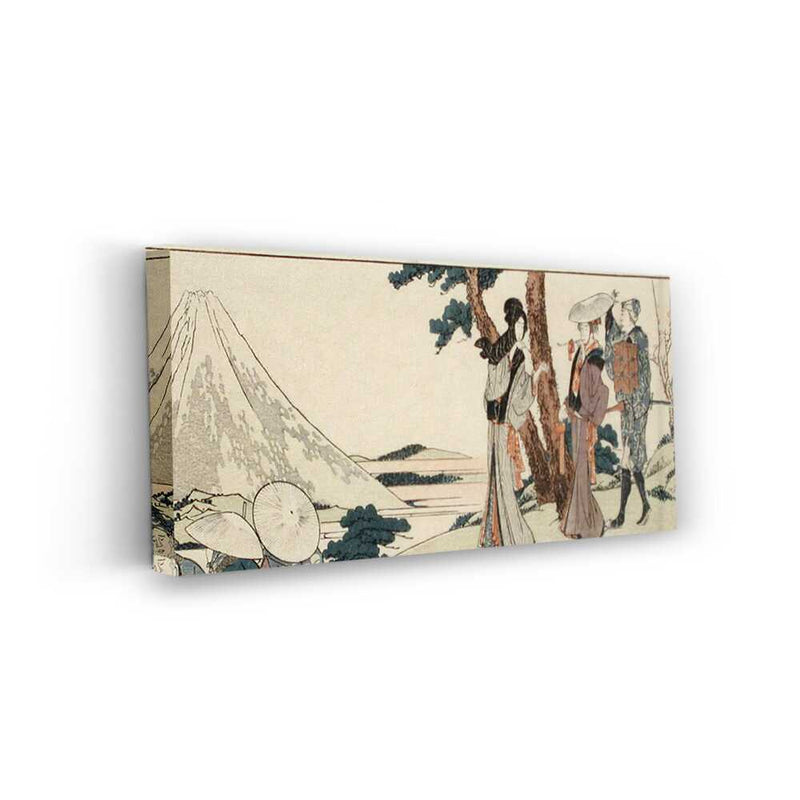 Picasoul - Picasoul Curated - Mount Fuji And Travelers - Wall Decor