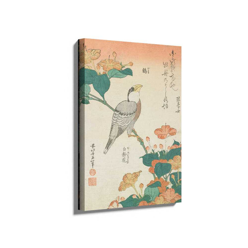 Picasoul - Picasoul Curated - Japanese Bird And Flowers - Wall Decor
