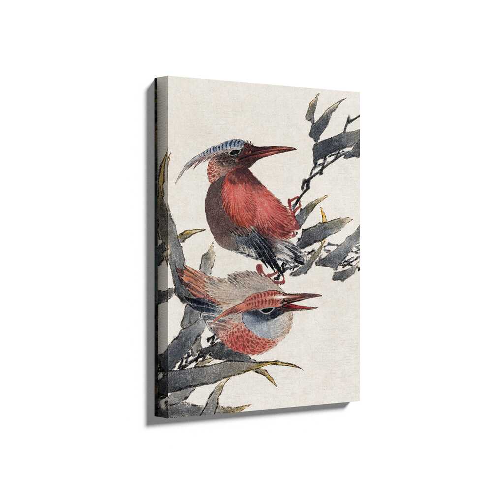 Picasoul - Picasoul Curated - Elegant Birds Amongst Leaves - Wall Decor