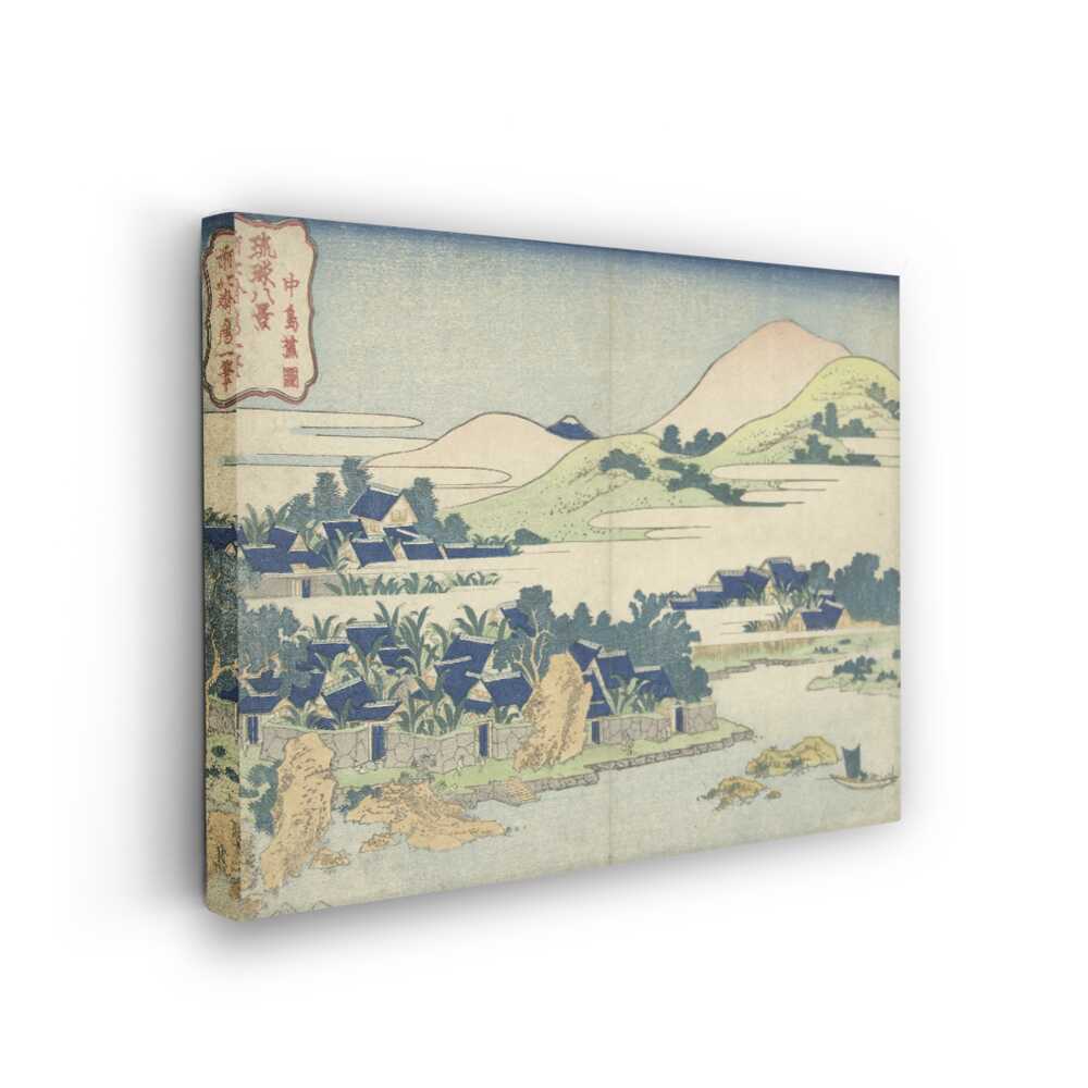 Picasoul - Picasoul Curated - Village By The River - Wall Decor