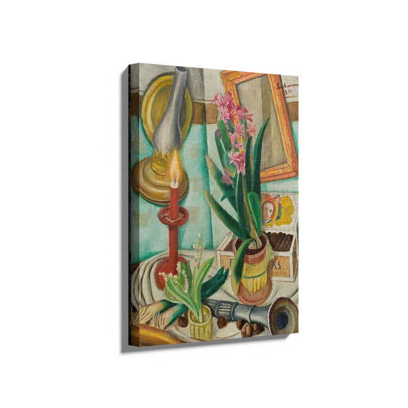 Picasoul - Picasoul Curated - Still Life With Flowers And Candle - Wall Decor
