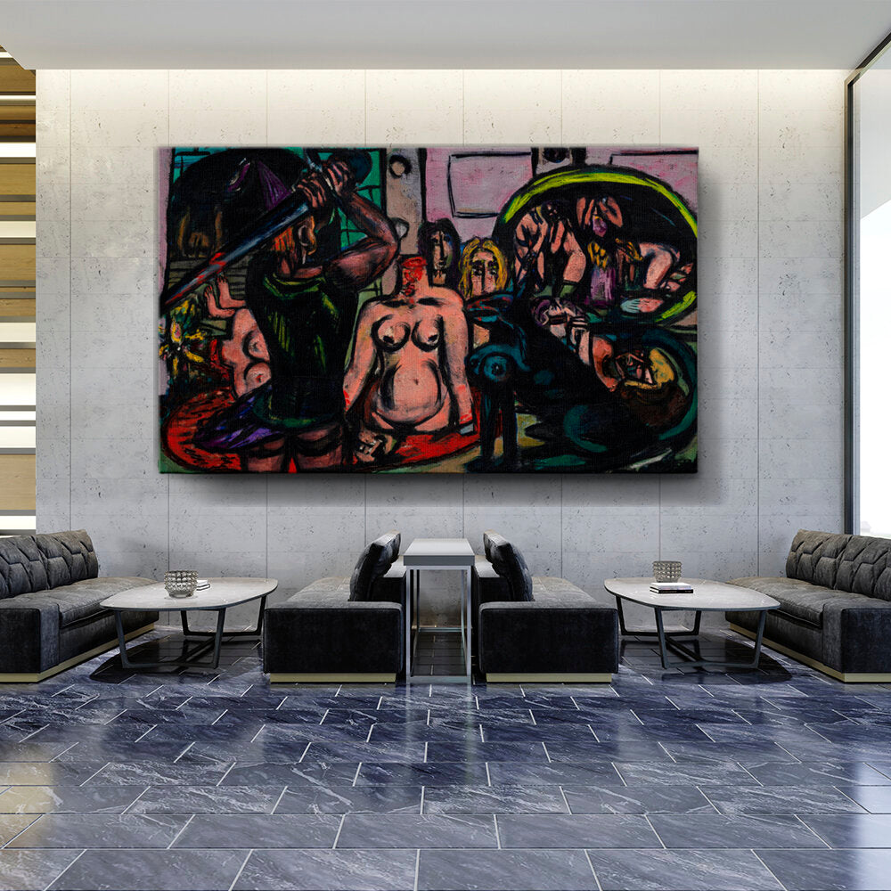 Figures In A Room