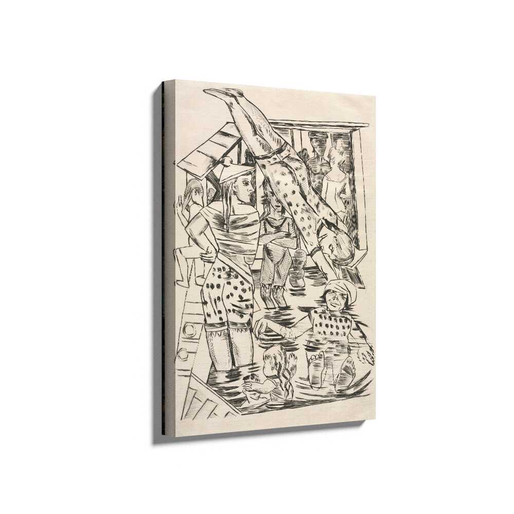 Picasoul - Picasoul Curated - Swimming Pool Scene - Wall Decor