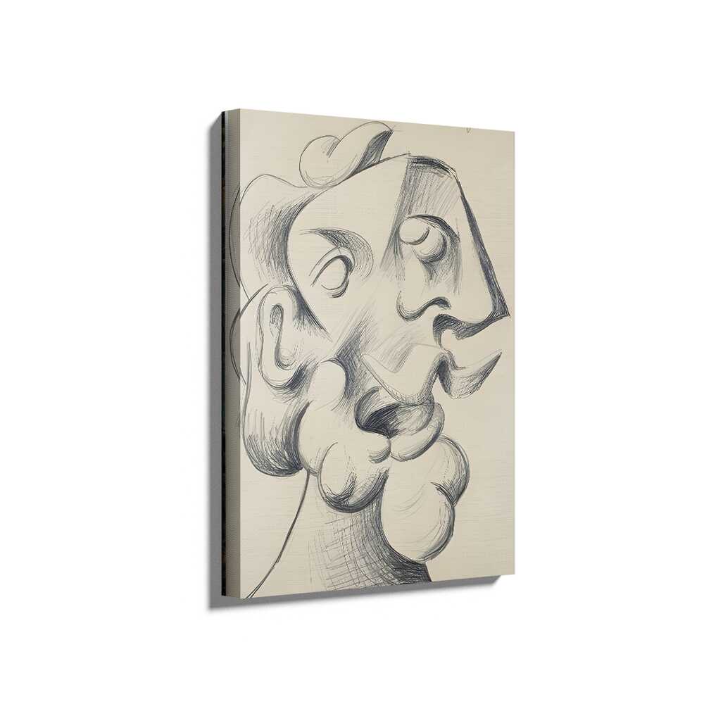 Picasoul - Picasoul Curated - Abstract Portrait Study - Wall Decor