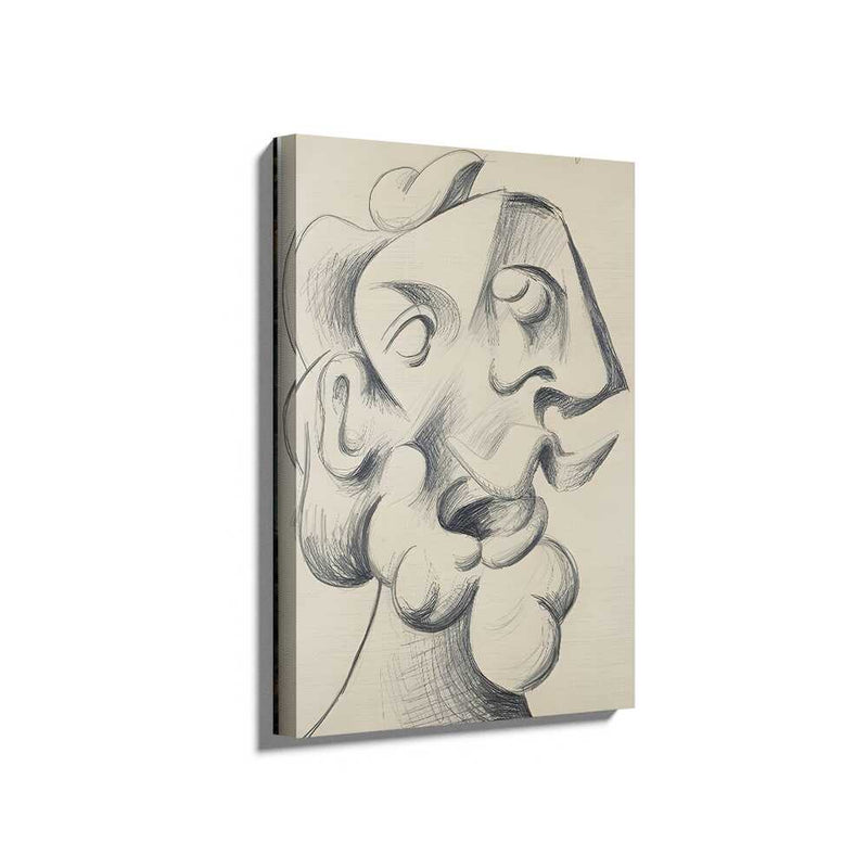 Picasoul - Picasoul Curated - Abstract Portrait Study - Wall Decor