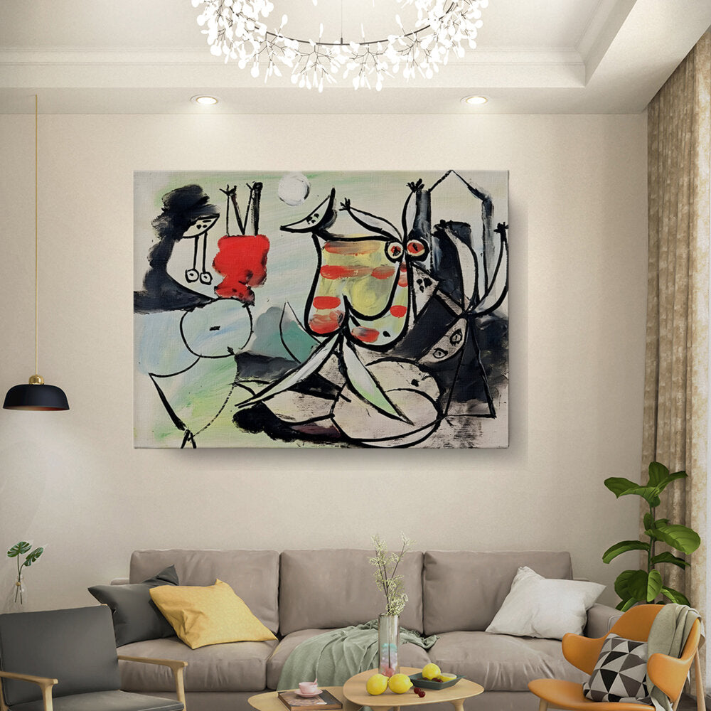 Abstract Figures In Motion