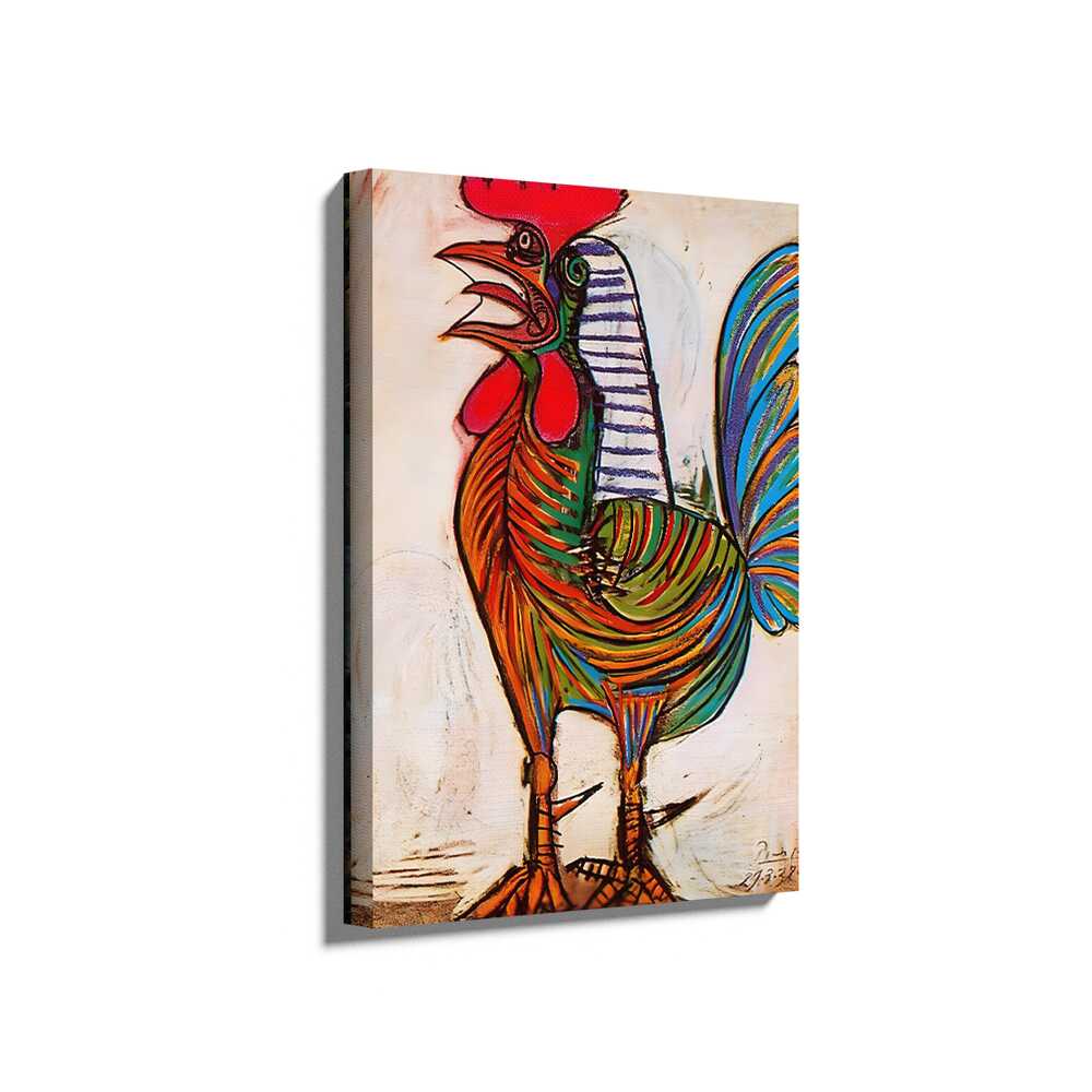 Picasoul - Picasoul Curated - Colorful Rooster - Wall Decor