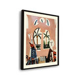 Palm View - Framed Wall Art