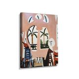 Palm View - Wall Canvas