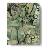 Abstract Expressions Of Humanity - Wall Canvas