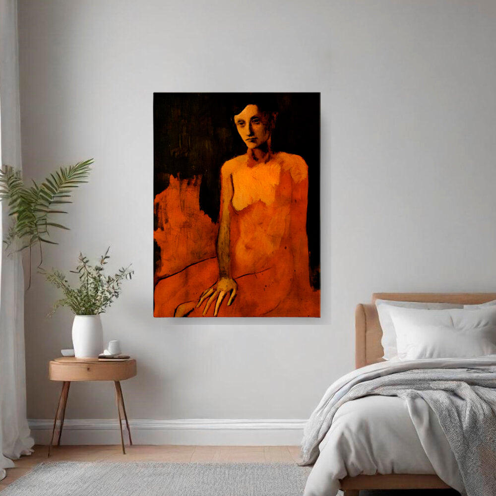 Contemplative Figure