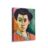 Colorful Portrait 002 - Wall Canvas
