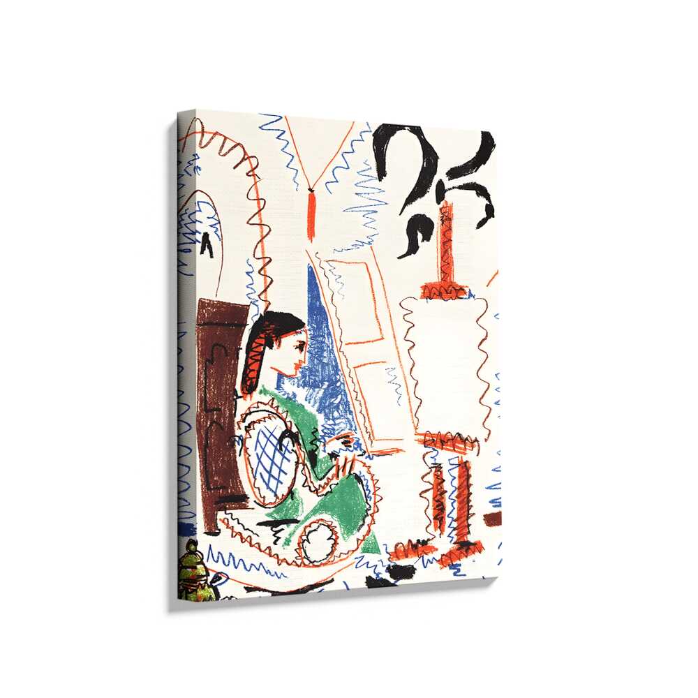 Picasoul - Picasoul Curated - Seated Woman 003 - Wall Decor