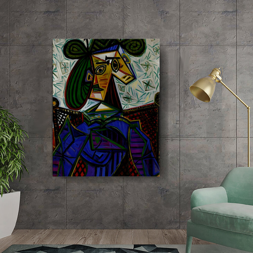 Abstract Portrait In Bold Colors