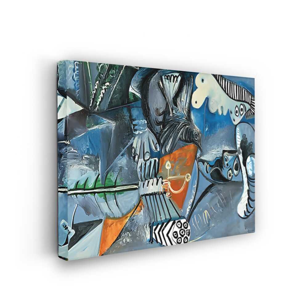 Picasoul - Picasoul Curated - Abstract Composition With Bird And Shapes - Wall Decor