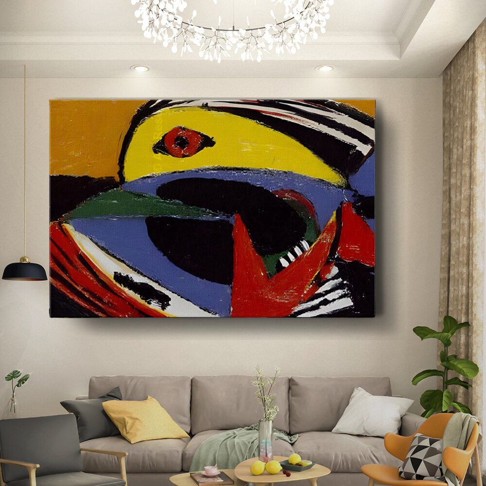 Artist6 - Art - Abstract Bird - Wall Canvas