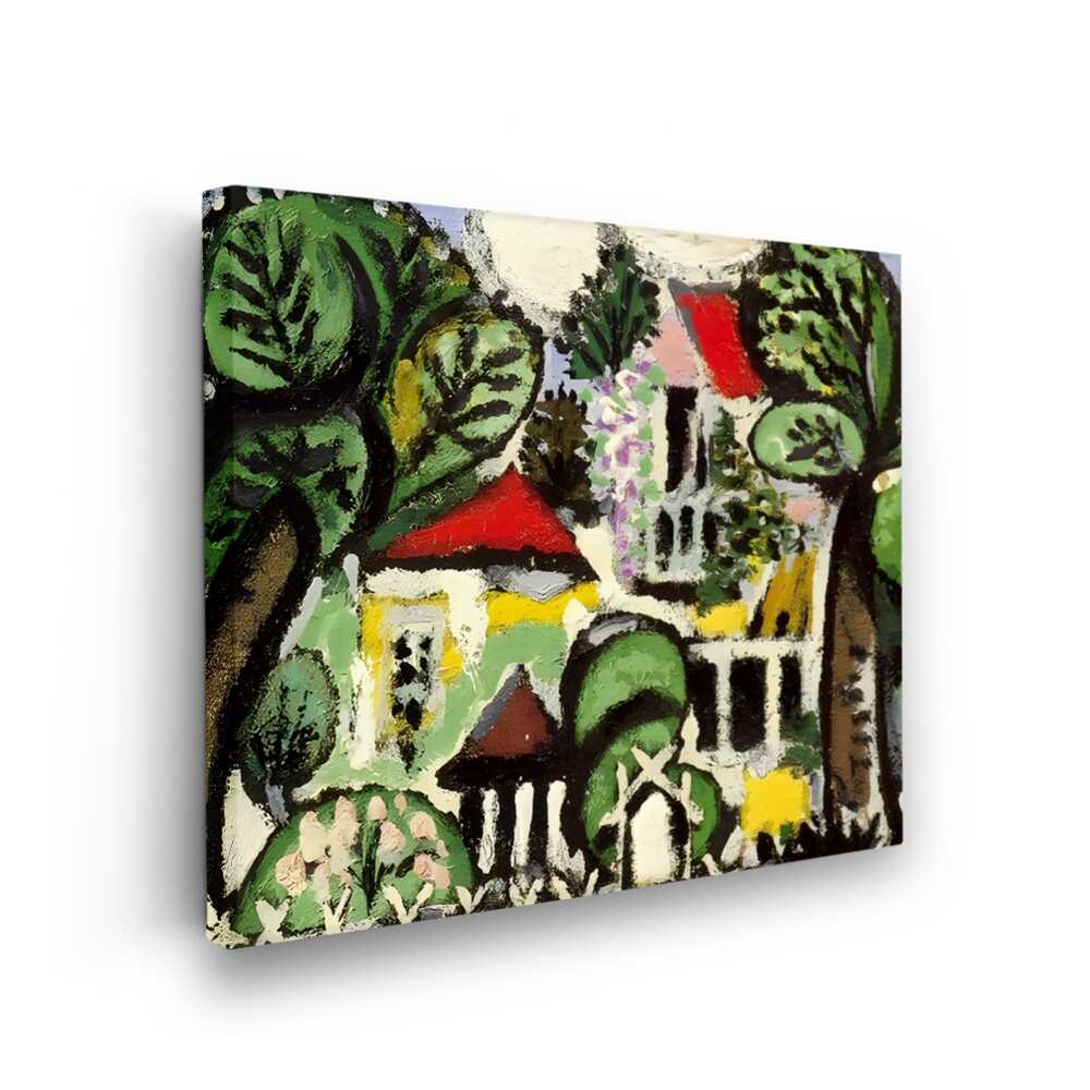 Picasoul - Picasoul Curated - Vibrant Garden Scene 002 - Wall Decor