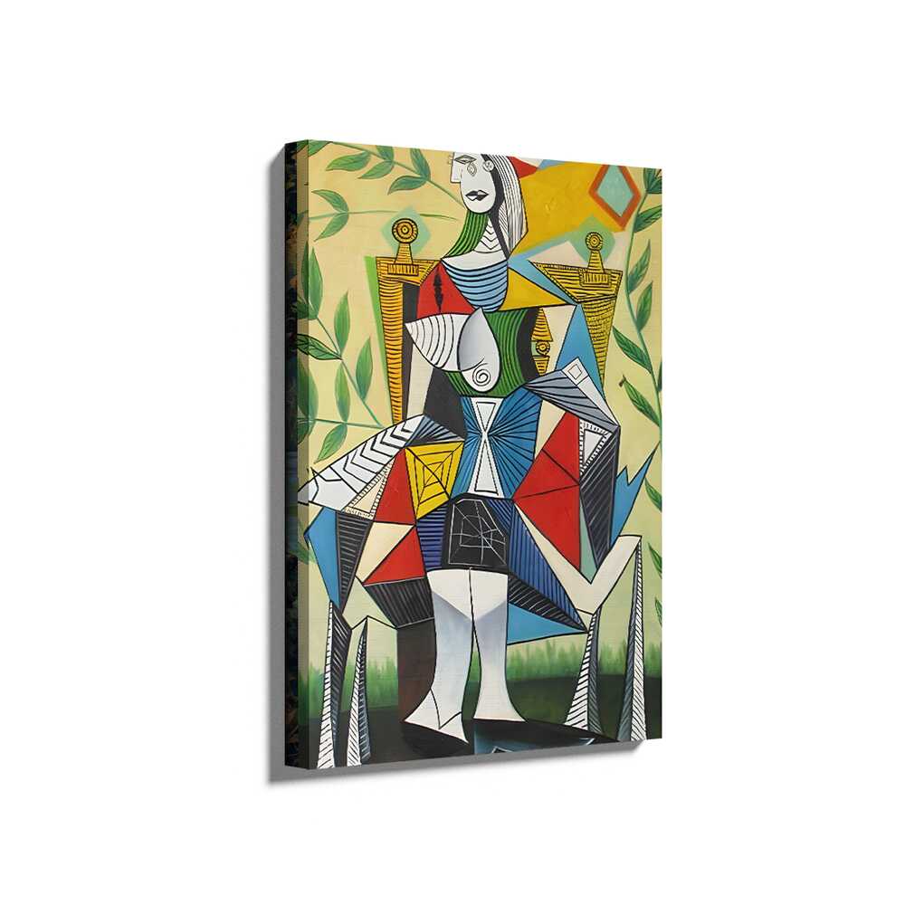 Picasoul - Picasoul Curated - Geometric Woman - Wall Decor