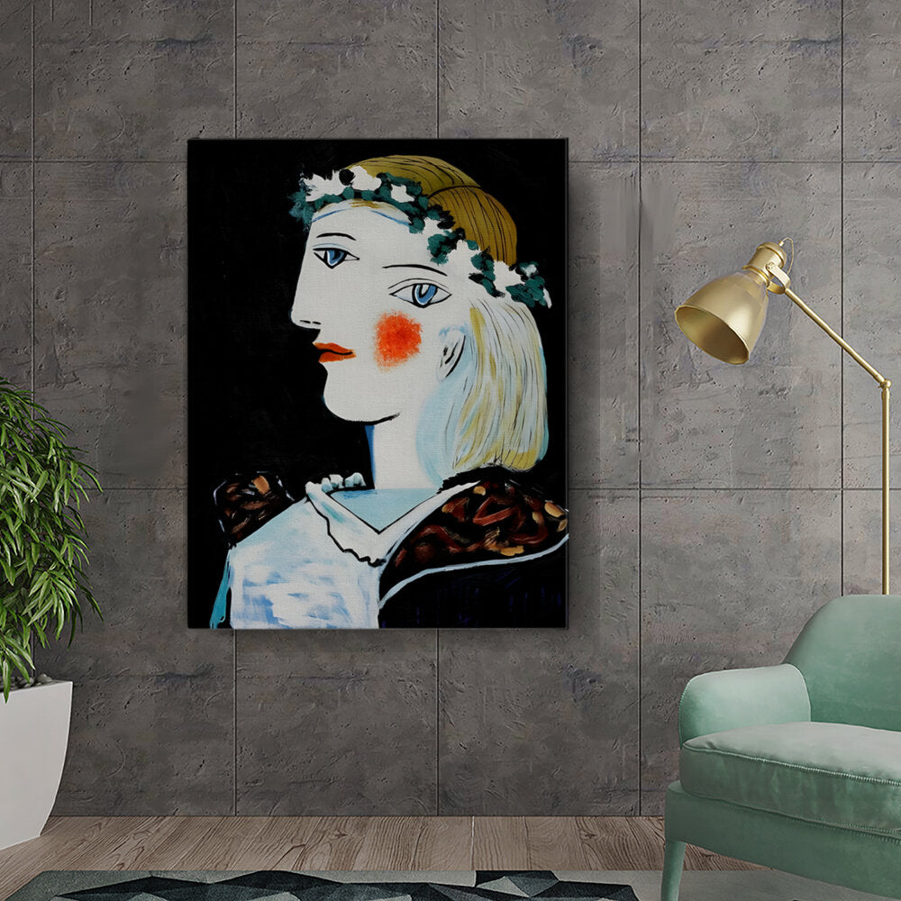 Portrait Of A Woman In Profile