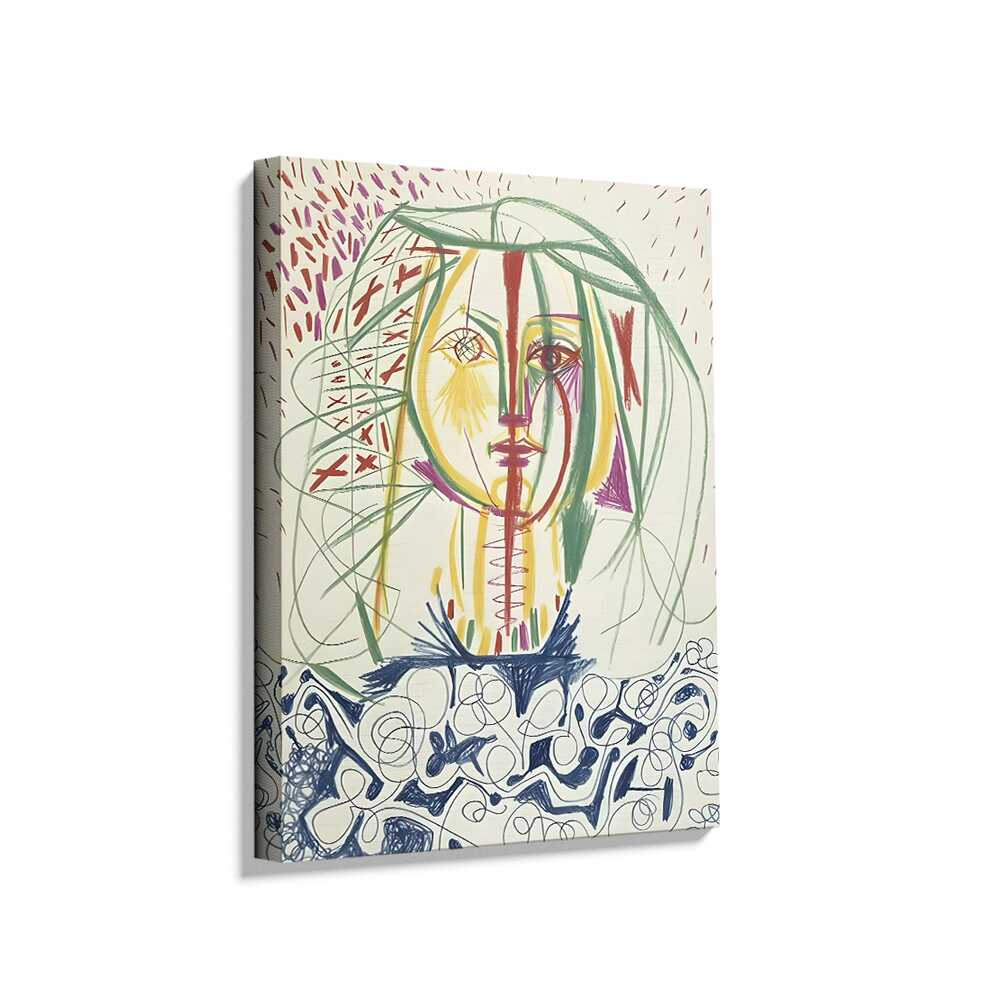 Picasoul - Picasoul Curated - Abstract Portrait 003 - Wall Decor
