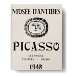 Picasso At Antibes - Wall Canvas
