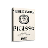 Picasso At Antibes - Wall Canvas