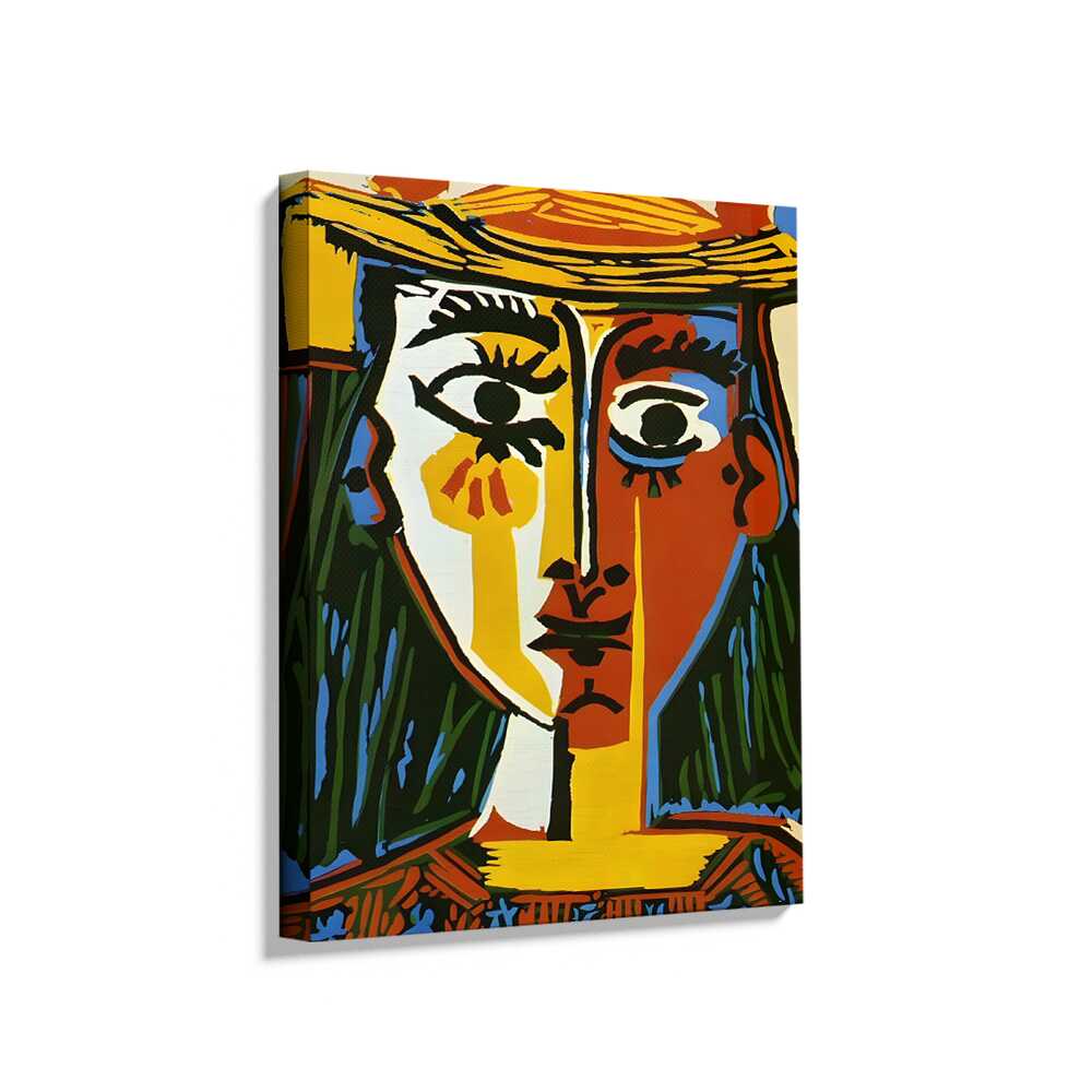 Picasoul - Picasoul Curated - Colorful Portrait 001 - Wall Decor