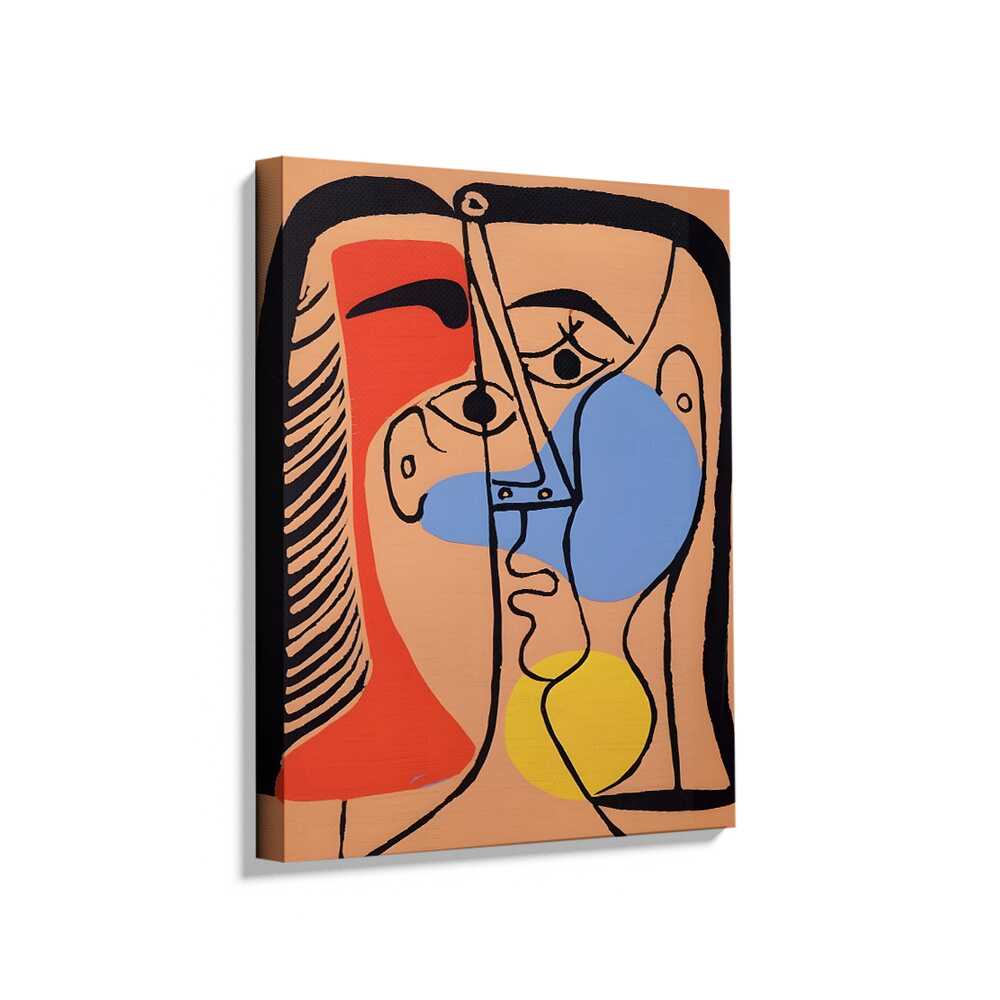 Picasoul - Picasoul Curated - Abstract Face Composition - Wall Decor
