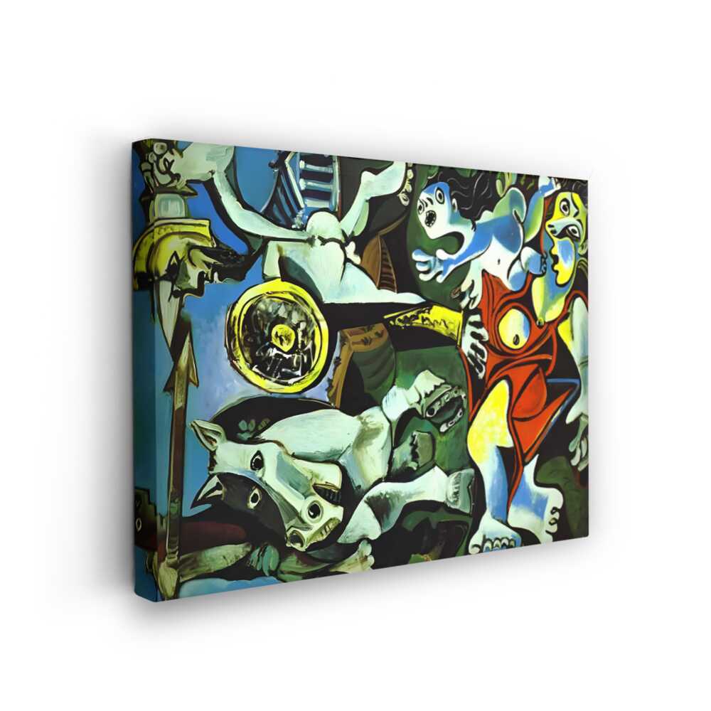 Picasoul - Picasoul Curated - Chaos Of War - Wall Decor