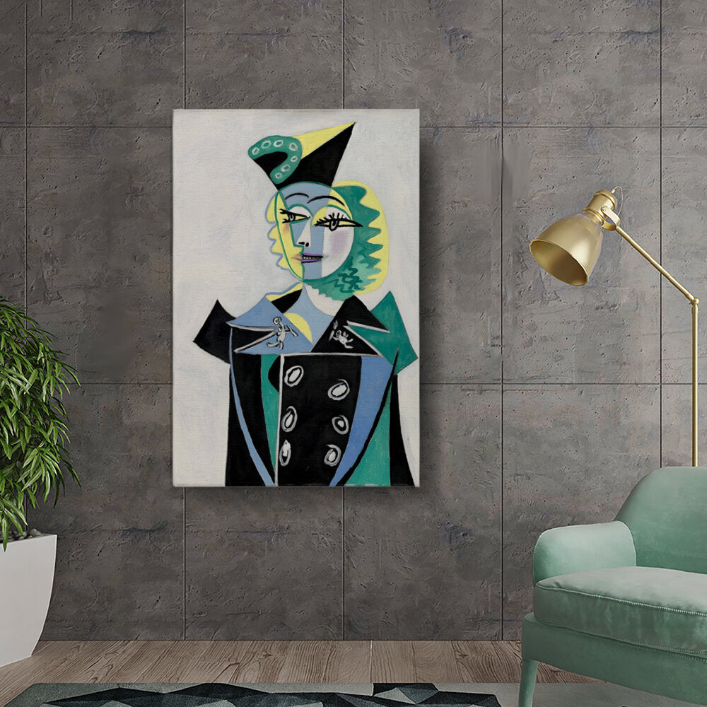 Abstract Portrait In Colors