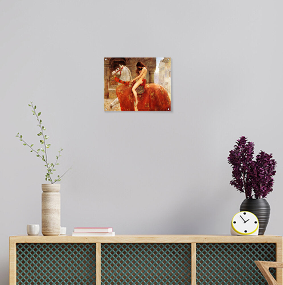 Lady GodIVa - Acrylic Wall Photo