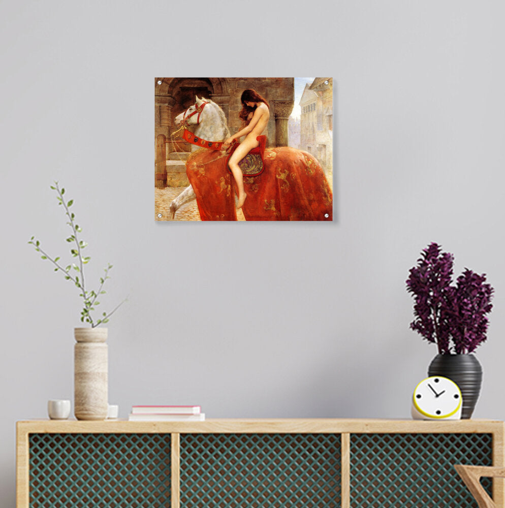 Lady GodIVa - Acrylic Wall Photo