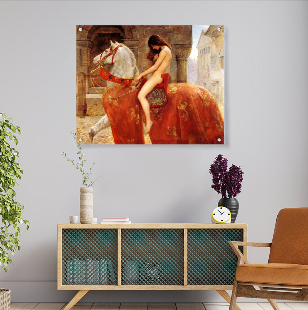 Lady GodIVa - Acrylic Wall Photo