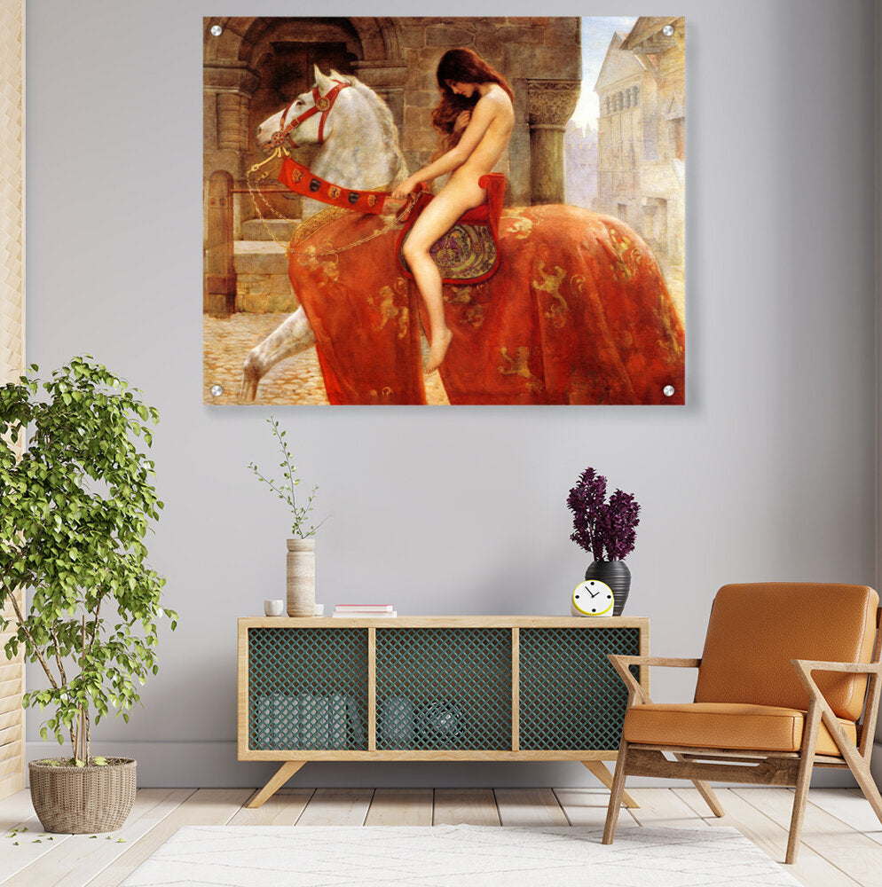 Lady GodIVa - Acrylic Wall Photo