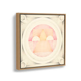 A Circle - Floating Framed Canvas