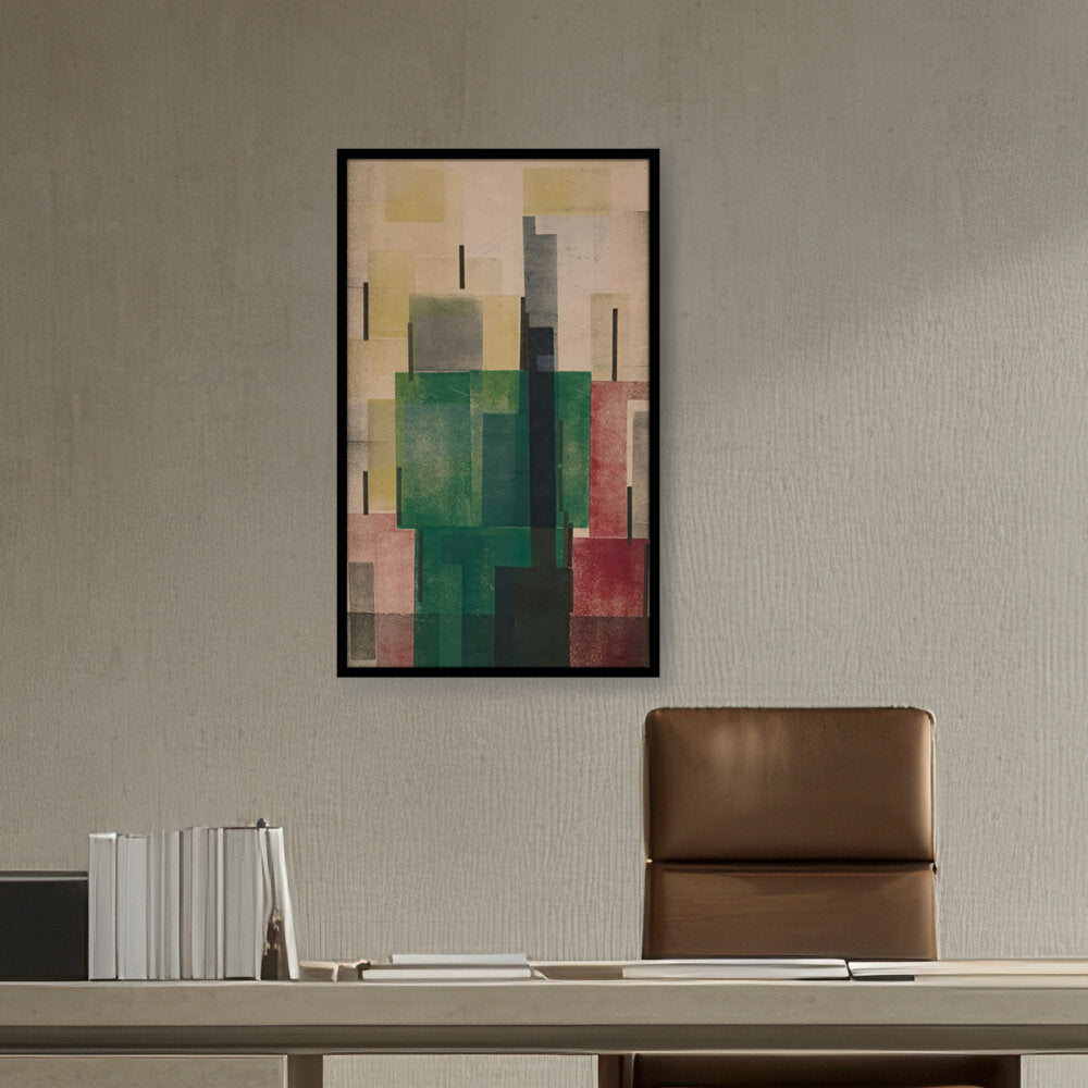 Composition - Framed Canvas