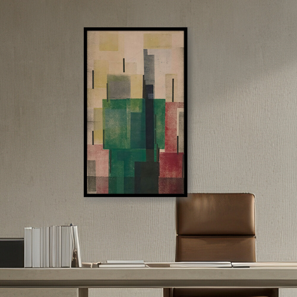 Composition - Framed Canvas