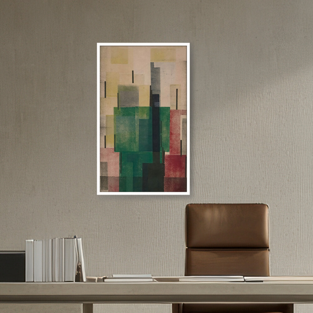 Composition - Framed Canvas