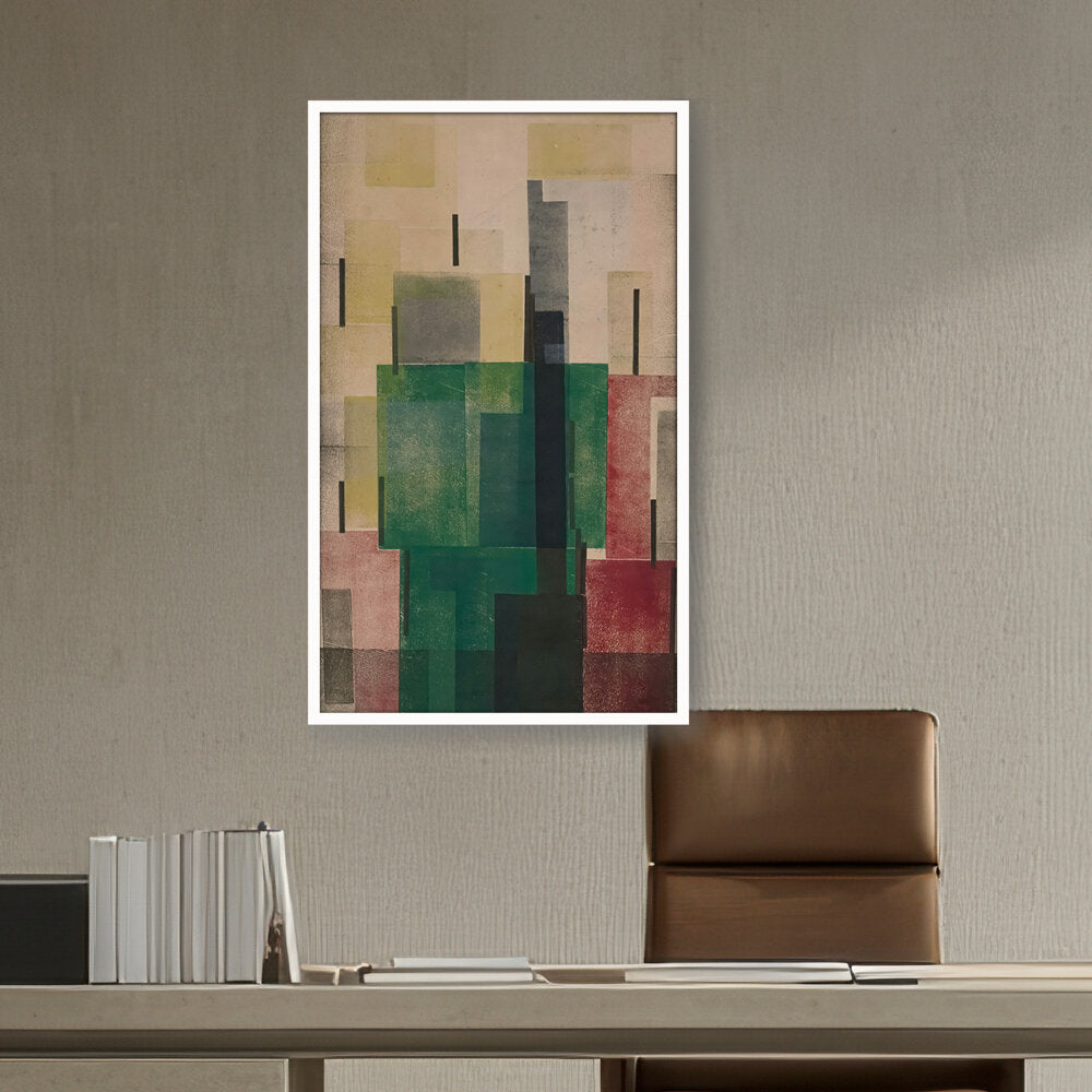 Composition - Framed Canvas