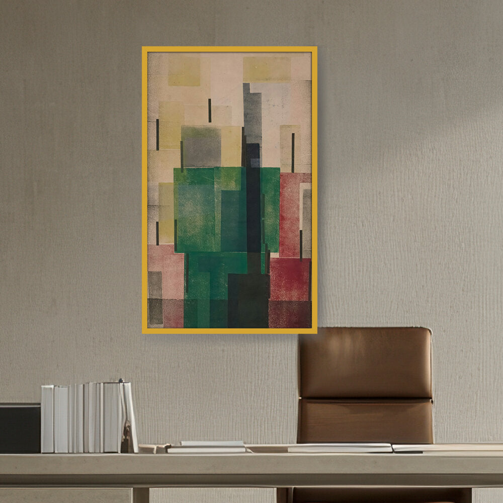 Composition - Framed Canvas