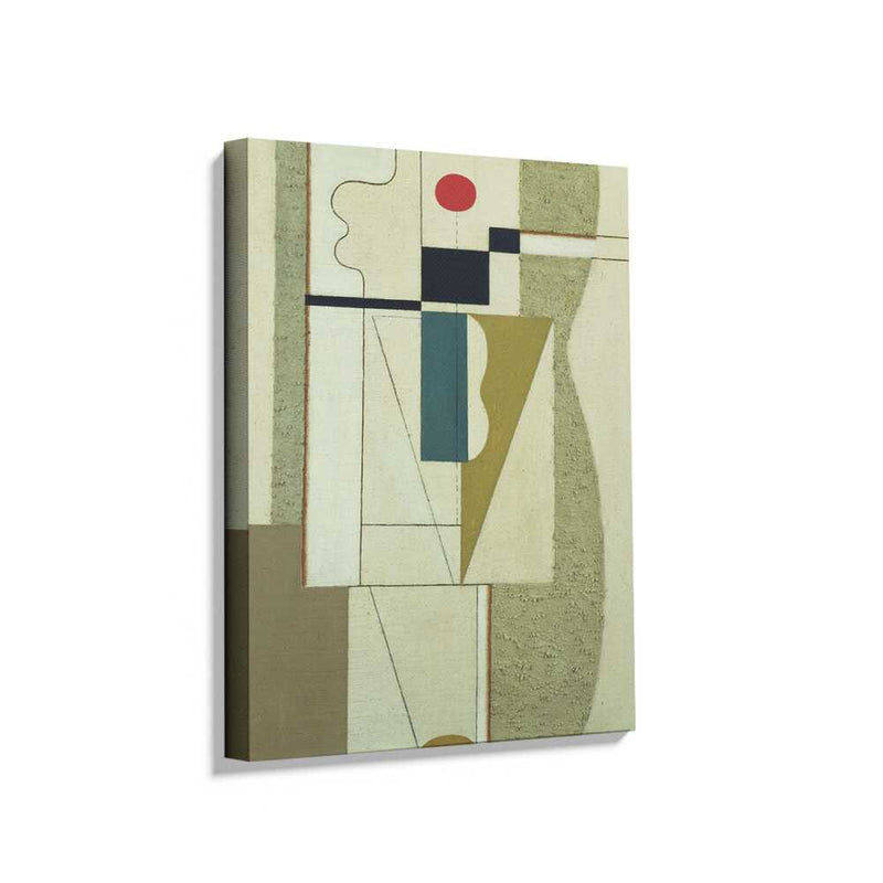 Picasoul - Picasoul Curated - Figurate With Red Ellipse - Wall Decor