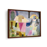 Abstract Landscape Dream - Framed Canvas