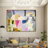 Artist7 - Art - Abstract Landscape Dream - Floating Framed Canvas