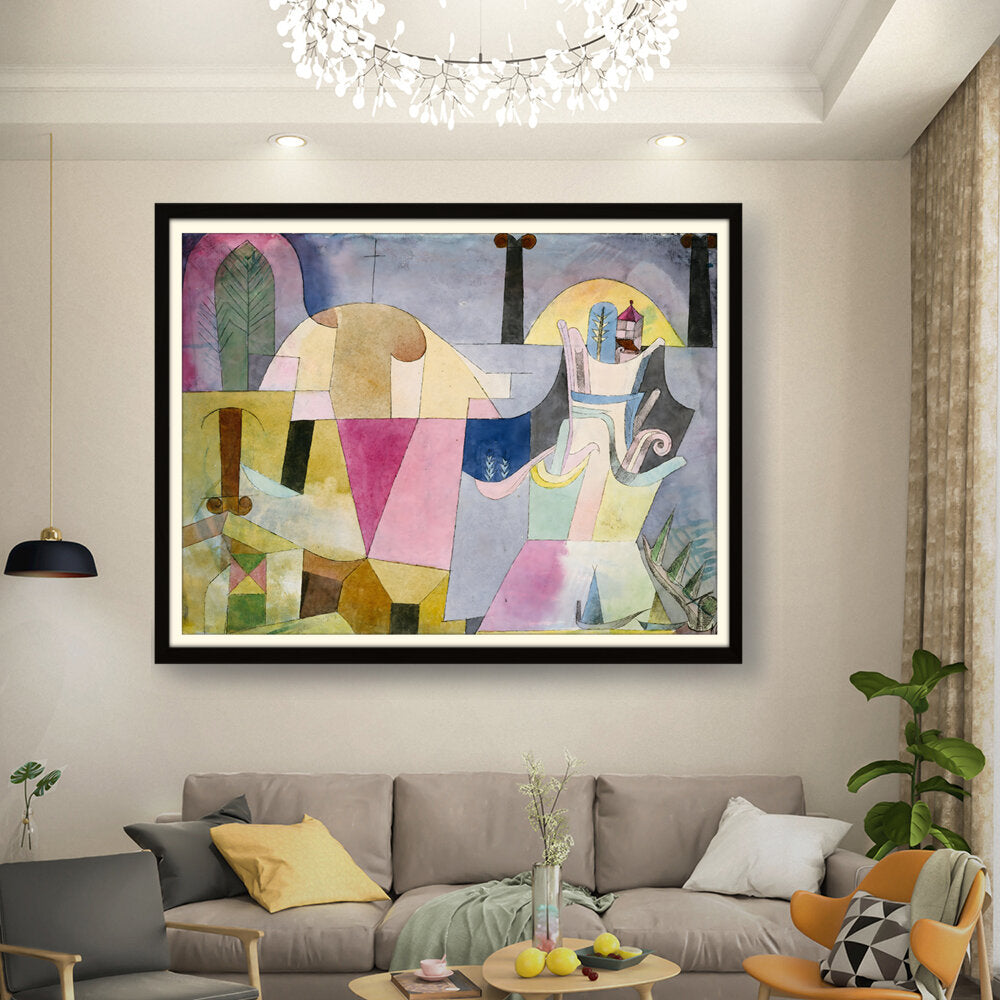 Artist7 - Art - Abstract Landscape Dream - Framed Wall Art