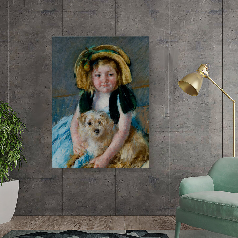 Girl With Dog