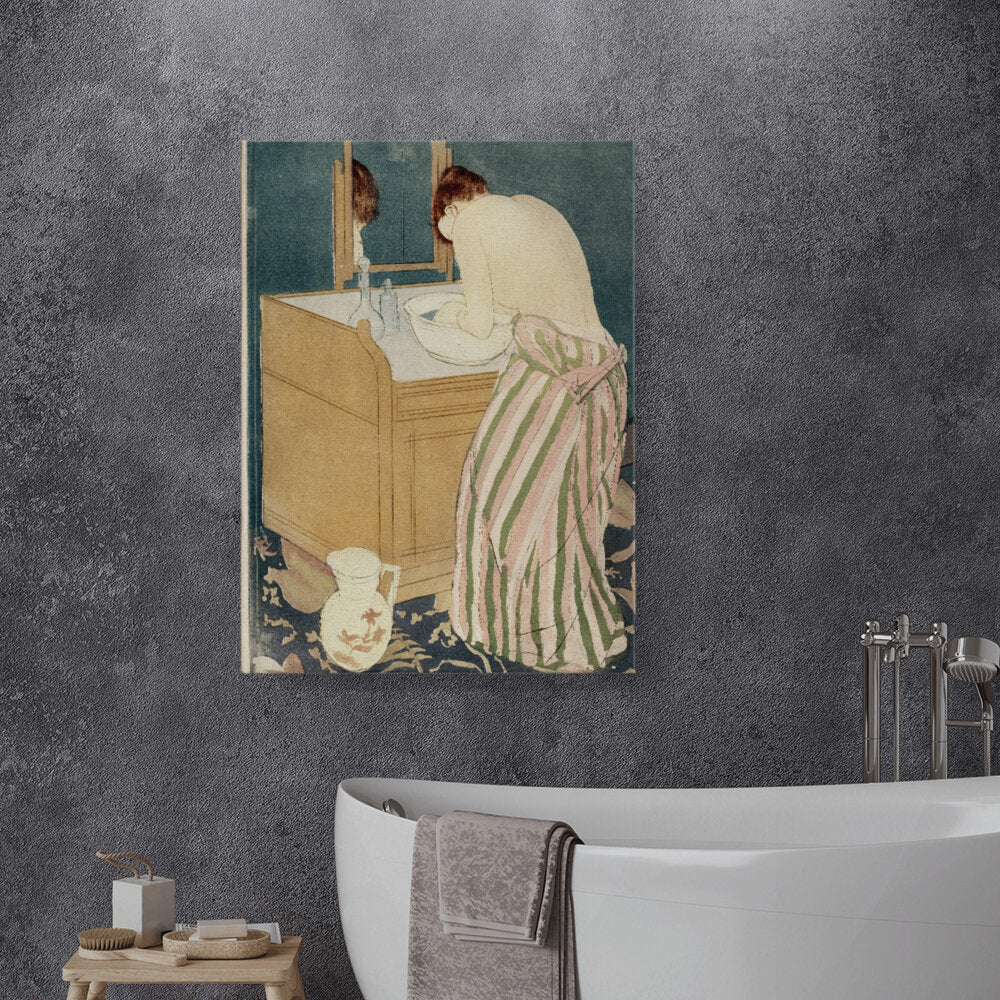 Woman At The Basin