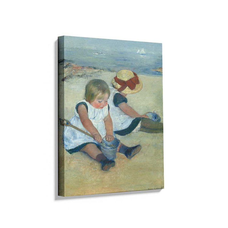 Picasoul - Picasoul Curated - Children Playing On The Beach - Wall Decor