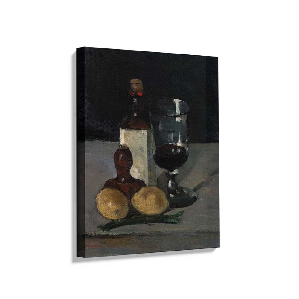 Picasoul - Picasoul Curated - Still Life With Bottle And Glass - Wall Decor