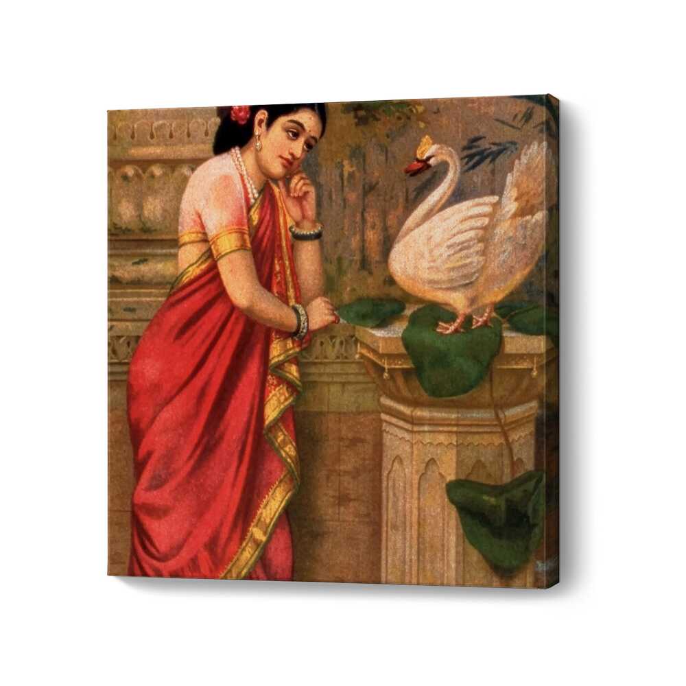 Picasoul - Picasoul Curated - Woman With Swan - Wall Decor
