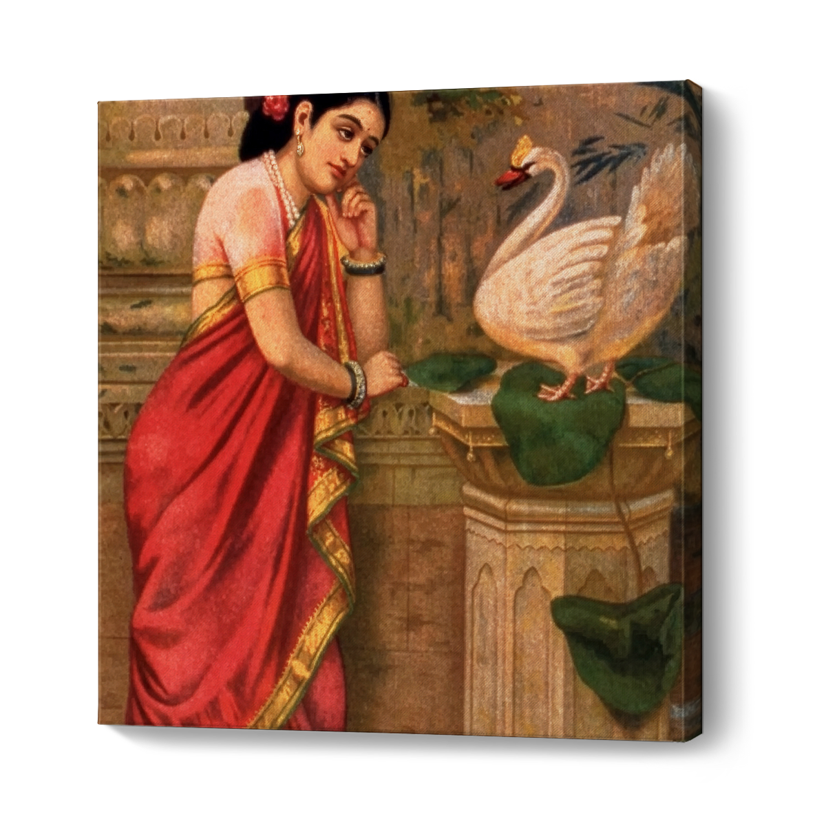 Picasoul - Picasoul Curated - Woman With Swan - Wall Decor